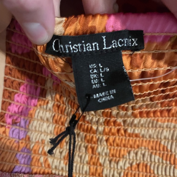 Christian Lacroix Wide Leg Pants and Top Set - Picture 8 of 11